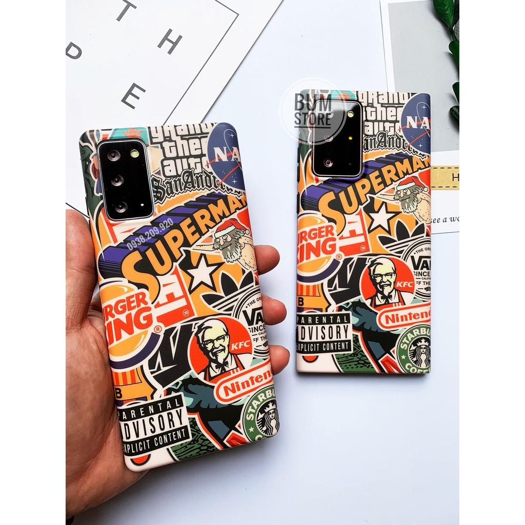Ốp Lưng Superman Samsung Galaxy Cho Dòng Note 20 Ultra / Note 20 / S20 Ultra / S20 Plus