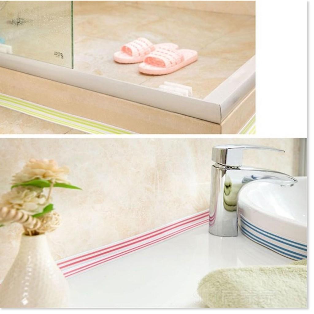 Băng dán cao su non chống thấm nước, nấm mốc viền cạnh bàn bếp JAPAN 38mm x 3.2m