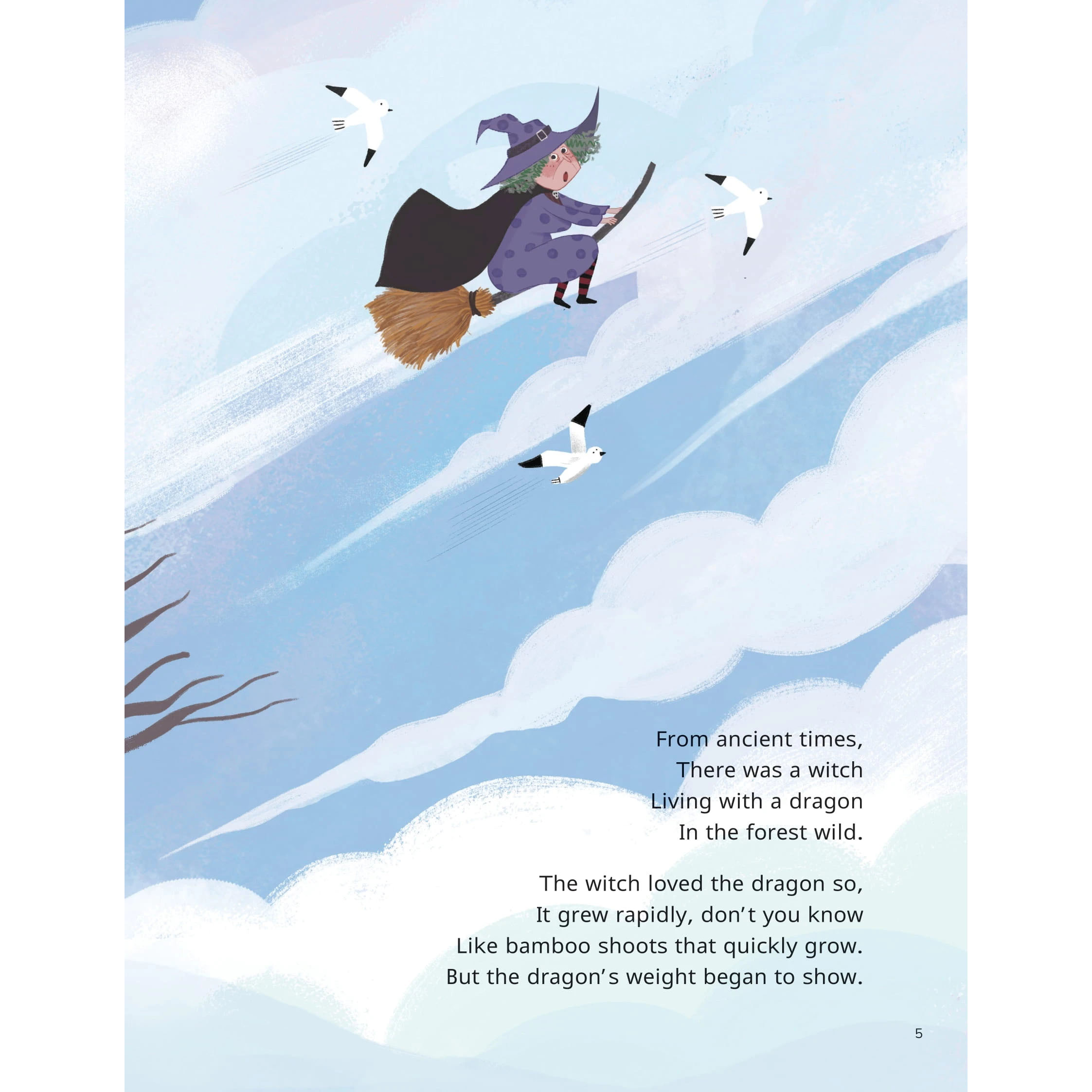 Vun Đắp Tâm Hồn - Rồng Nhỏ Và Phù Thủy: Bé Rồng Muốn Thành Lực Sĩ (Little Dragon And The Witch: How To Become A Muscle Dragon)