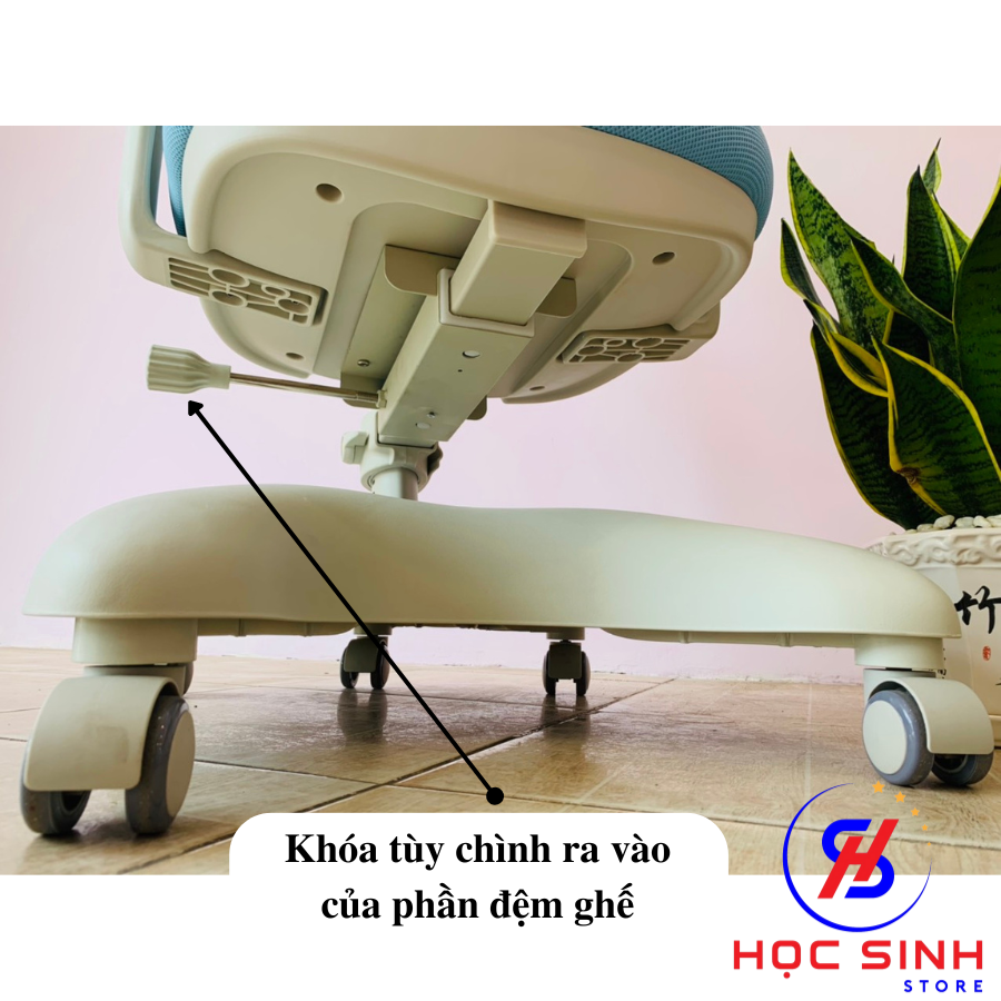 Ghế Chống Gù Học Sinh A79 - Chống Gù Chống Cận, Tùy chỉnh độ cao Chuẩn Công Thái Học Ergonomic