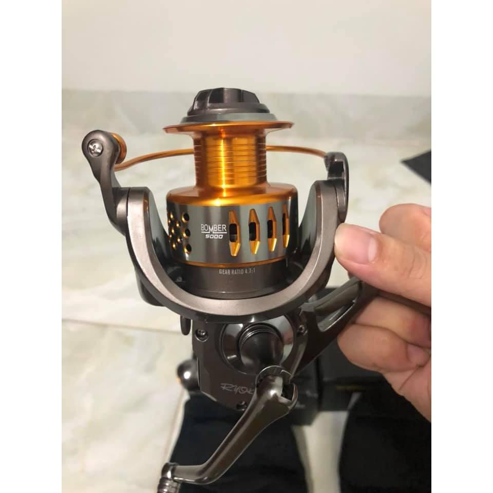 Máy câu RYOKO BOMBER 5000-6000 made in Thái lan