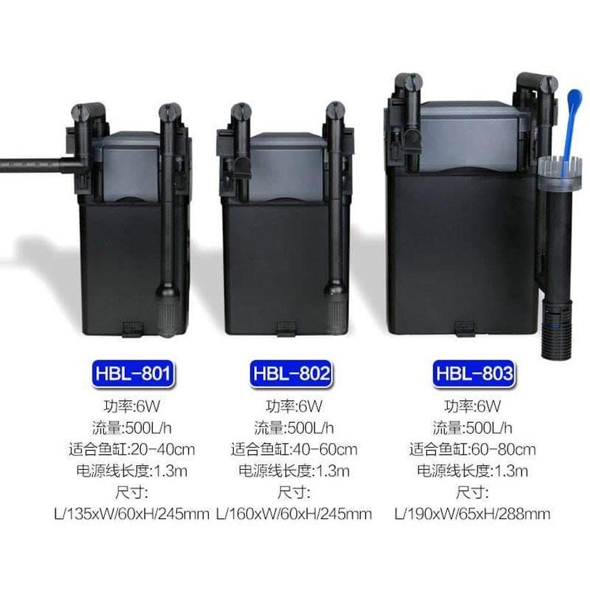 Máy lọc treo Sunsun HBL-801/HBL-802/HBL-803 công suất 6W - 500L/H