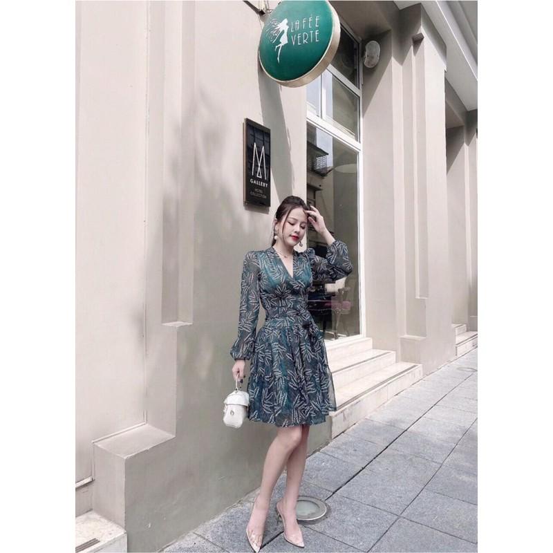 ĐẦM HOA LÁ CỔ V
