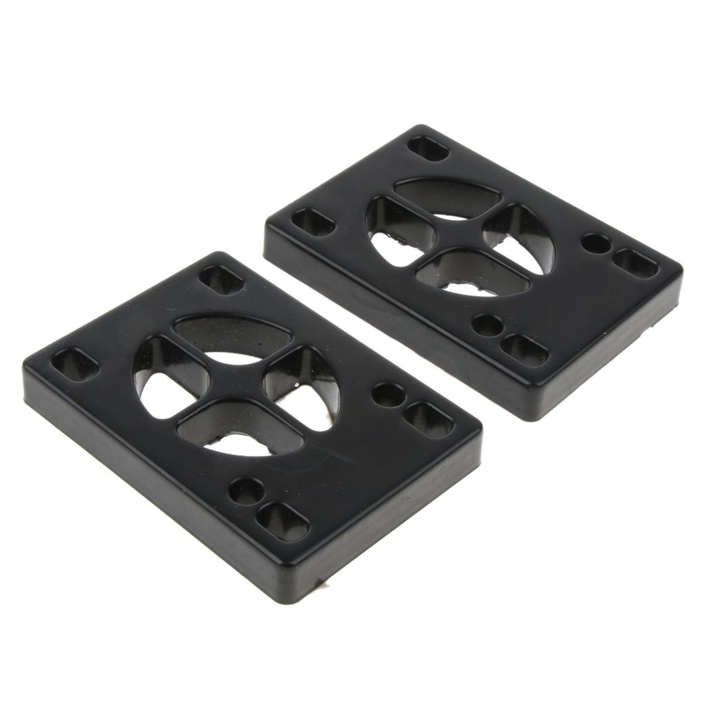 2x Pair of Skateboard Riser Pads