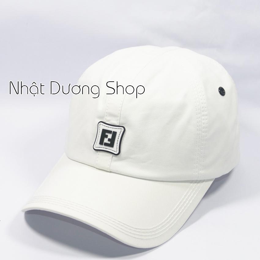 Mũ lưỡi trai ,Nón kết thêu mặt da chữ FF đẹp sang trọng phù hợp cho cả nam và nữ yêu thích nón xịn.