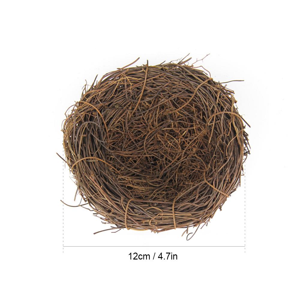 Vật Trang Trí Tổ Chim Kèm 3 Quả Trứng Giả Trang Trí Lễ Phục Sinh
