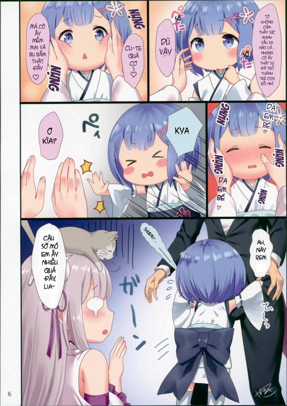 [doujinshi] re: zero youjo rem rin to issho chapter 1 5