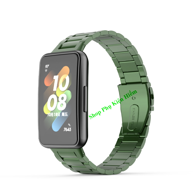 Dây đeo dành cho Huawei Band 7 bằng thép cao cấp