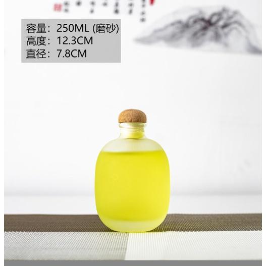 Bình Ngâm Thủy Tinh Bầu Nút Ấn 100ml , 250ml , 500ml | Tùy Chọn Dung tích