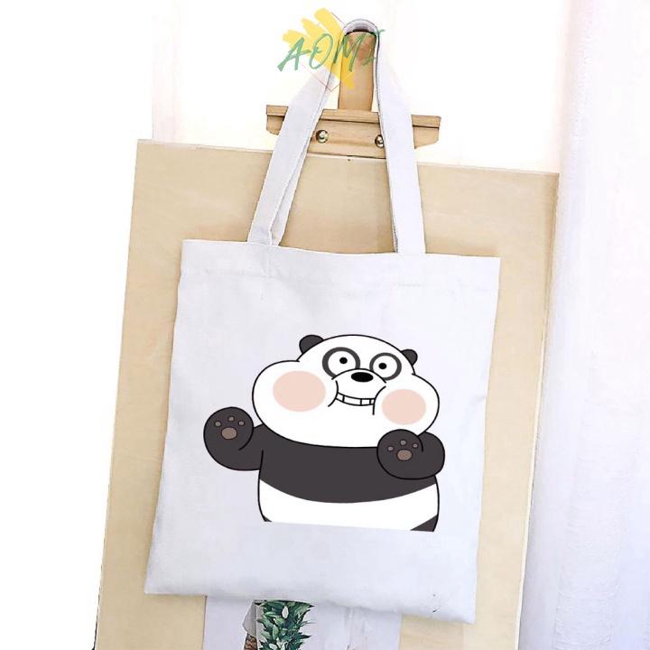 TÚI VẢI LOVE ĐEO VAI TOTE CANVAS BAG CÓ KHÓA KÉO SIZE LỚN 33x38cm PHONG CÁCH CÁ TÍNH HOT TREND AO 3158 S