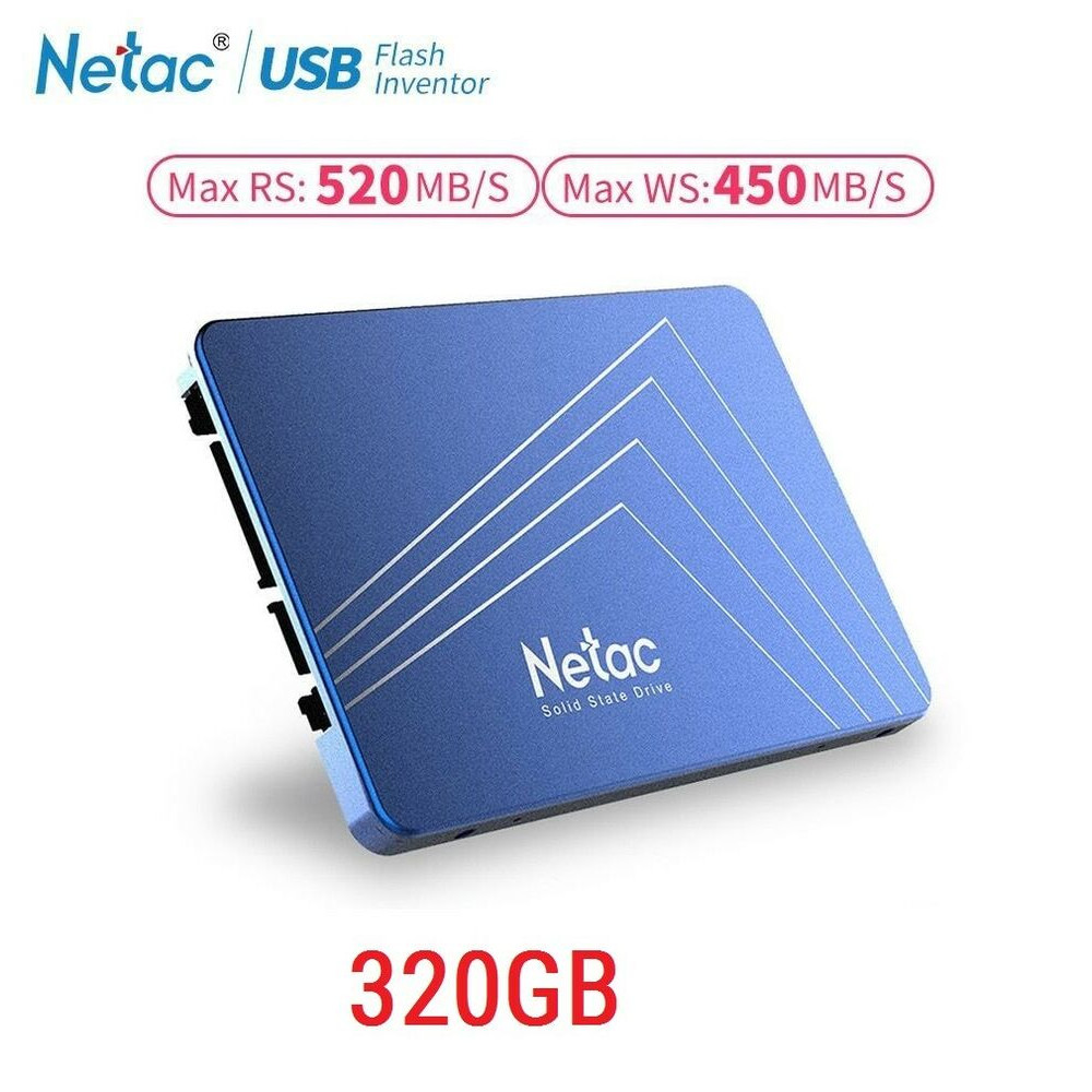 Ổ Cứng SSD 320GB SATA III NETAC N500S  - Hàng Chính Hãng