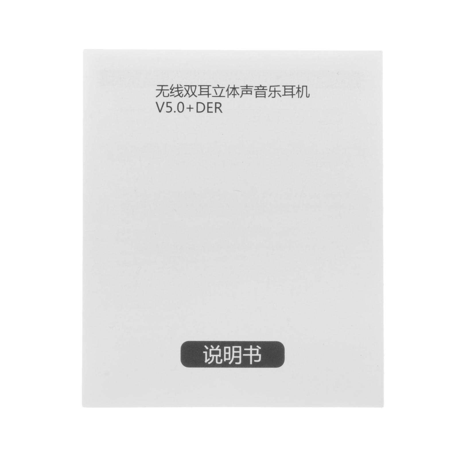 Wireless Bluetooth Earbuds Ear Buds in-Ear Headphones Black