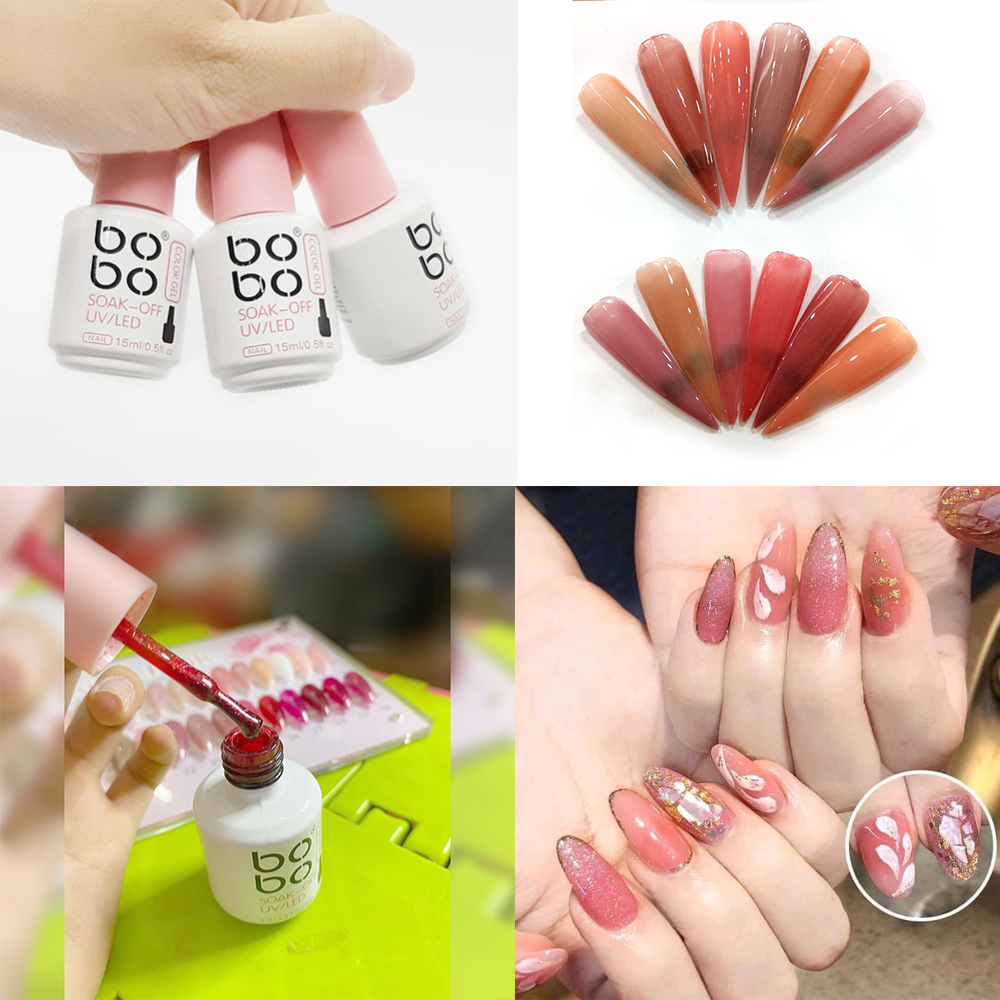 Sơn Thạch Nhũ Bobo Chính Hãng, Nhiều Màu Độc Đáo, Tạo Kiểu Nail Ấn Tượng, Phong Cách Nổi Bật, Cuốn Hút Theo Sở Thích