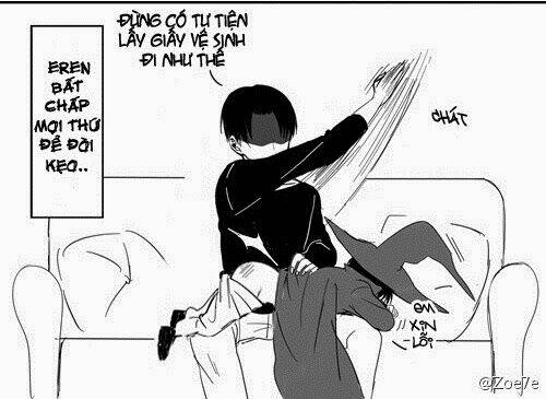 đại chiến titan - doujinshi levieren chapter 37 4