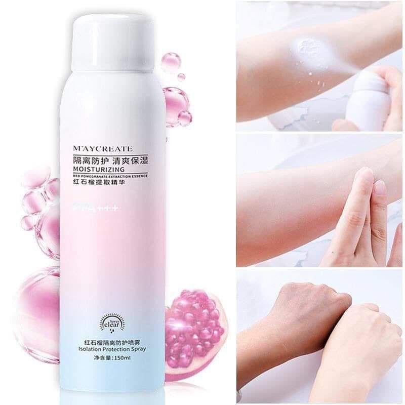 Xịt chống nắng ,nâng tone ,makeup M'AYCREATF