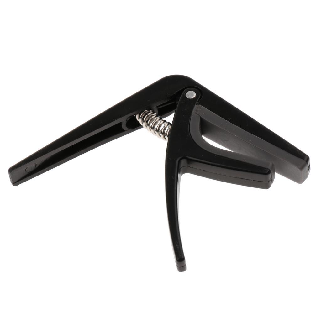 Quick Change Clamp Key Capo For Ukulele Mini Black