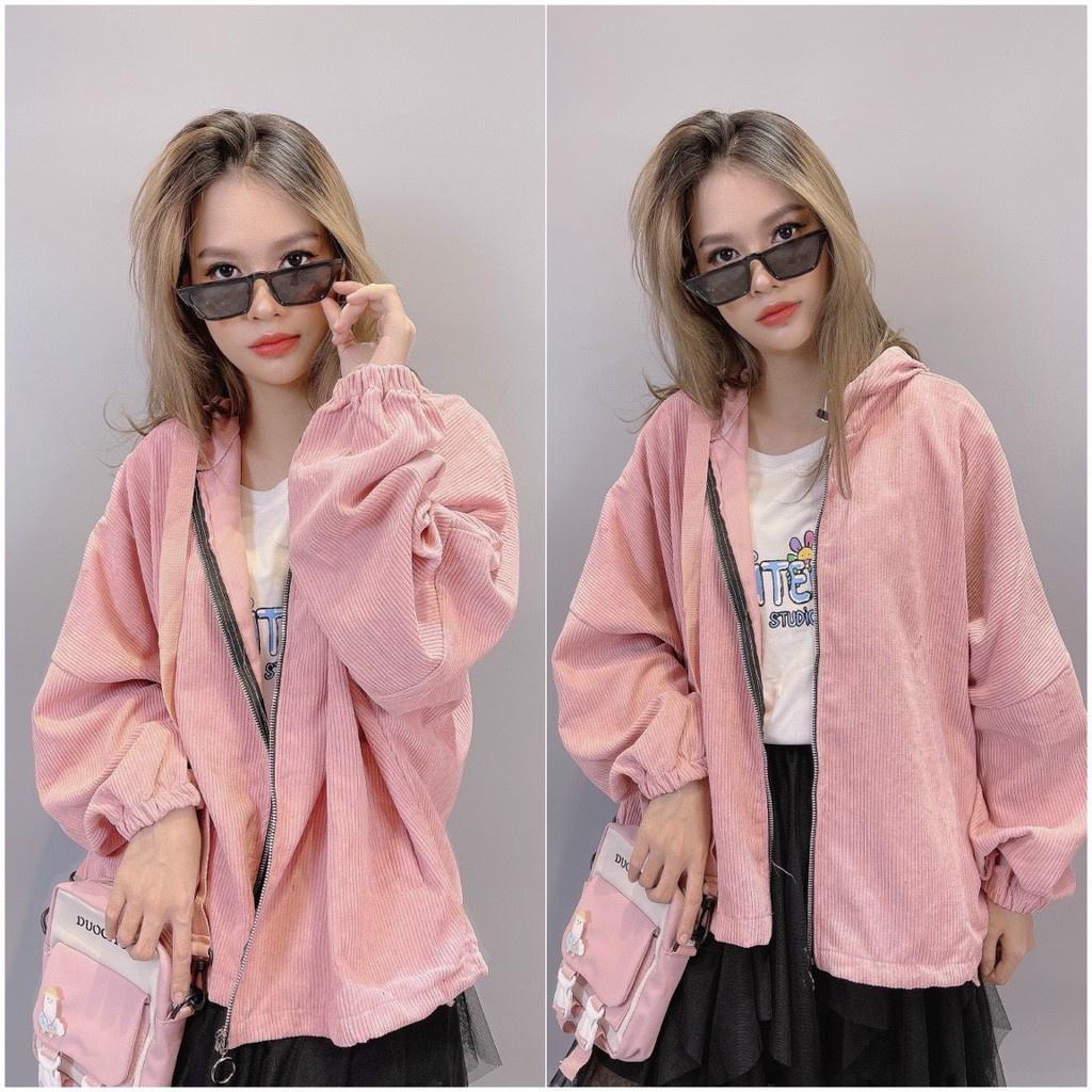 ÁO KHOÁC NHUNG FROM RỘNG CÁ TÍNH