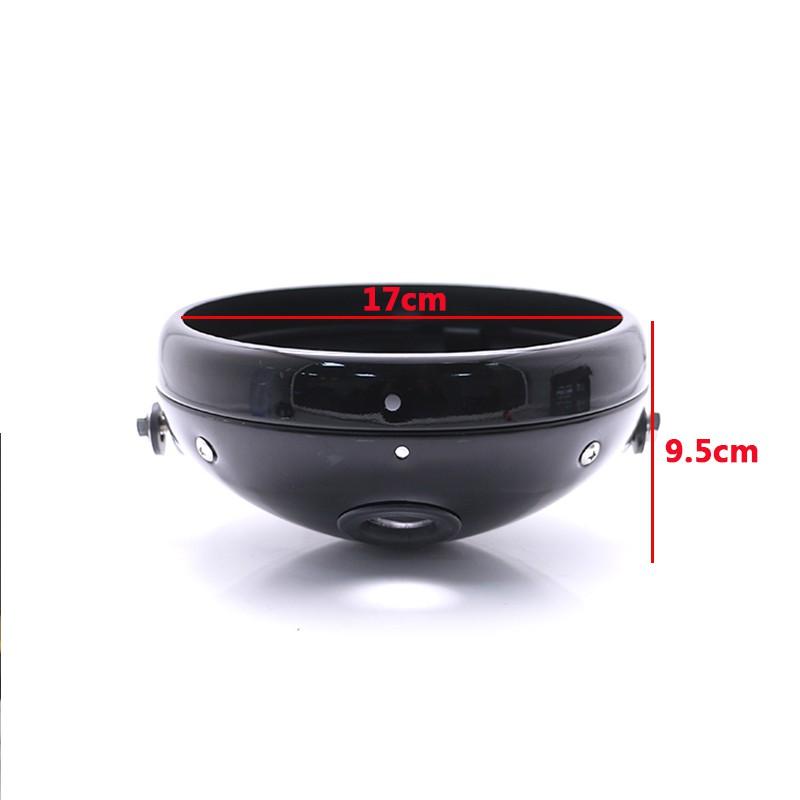 Ốp đèn pha tròn 7 inch cho xe máy Honda Cafe Racer