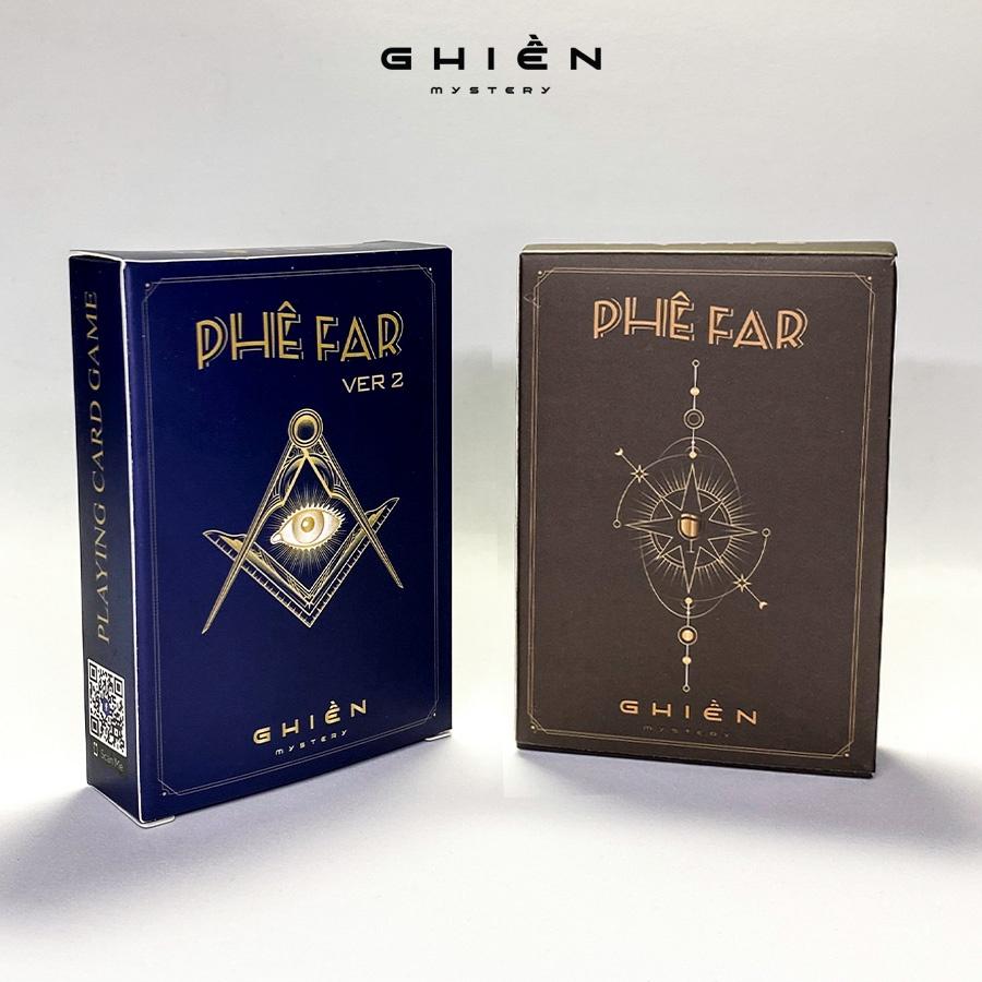 Bộ bài &quot;PHÊ FAR&quot; ver 2 - Drinking Game nâng cấp chơi vui vẻ với bạn bè hội nhóm, cuộc nhậu thêm say | Ghiền Mystery