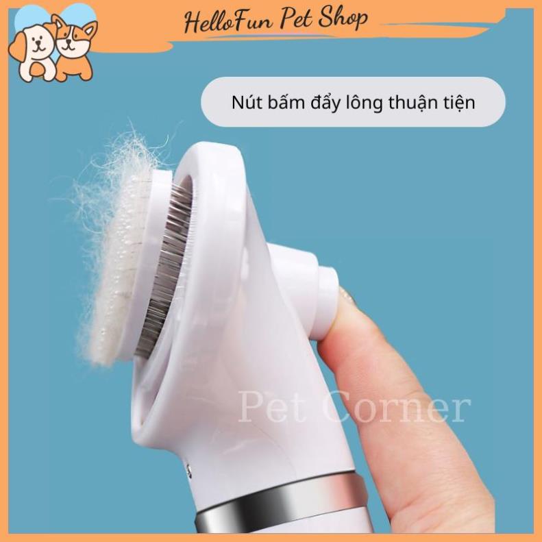 Máy sấy lông kiêm lược chải đa năng cho chó mèo