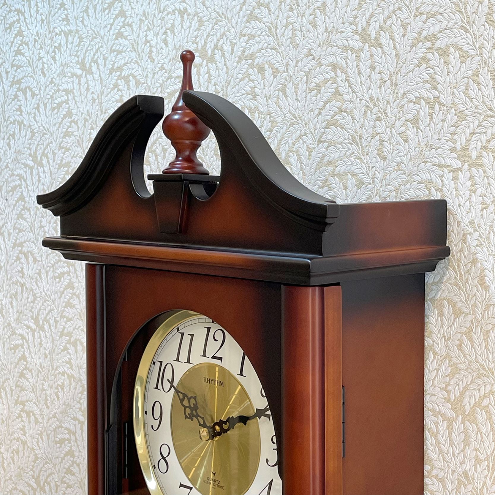 Đồng hồ Rhythm 4MJ742RH06 – KT 29.8 x 99.7 x 14.4cm . Dùng PIN. Made In Japan- Gong.