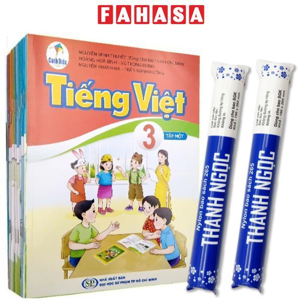 Sách Giáo Khoa Bộ Lớp 3 - Cánh Diều - Sách Bài Học + 2 Bao Sách TNT
