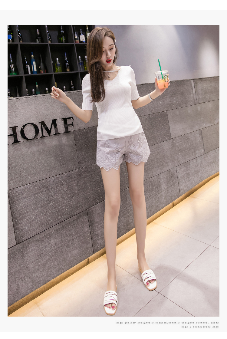 QUẦN SÓC PHỐI REN NỮ TÍNH QBN1114