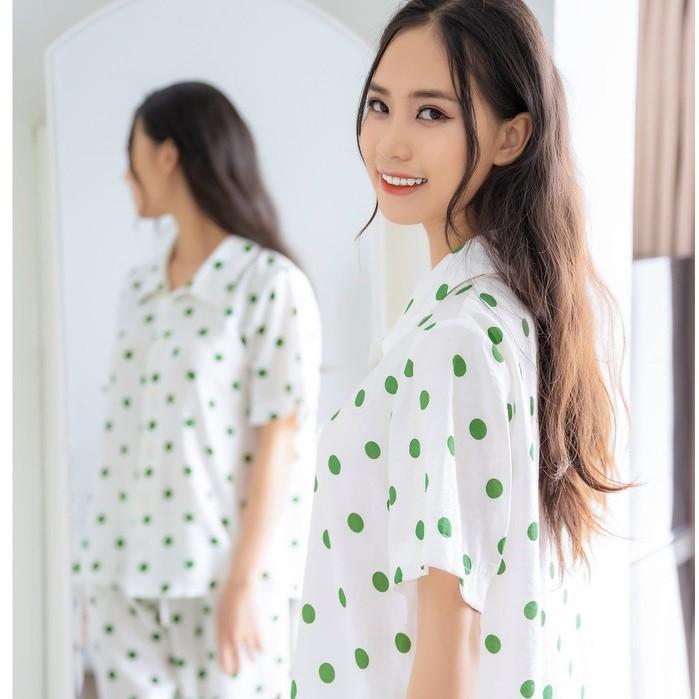 Bộ Đồ ngủ nữ Pyjama mặc nhà TKFASHION BD06