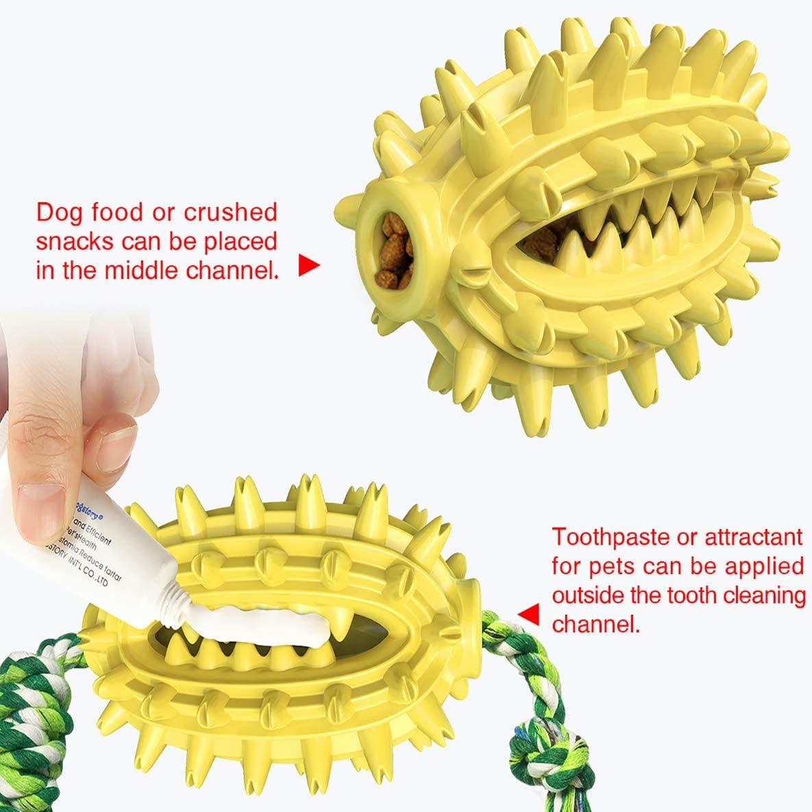 Đồ chơi nhai bàn chải đánh răng Tough Dog cho chó nhỏ vừa lớn, đồ chơi cho chó
