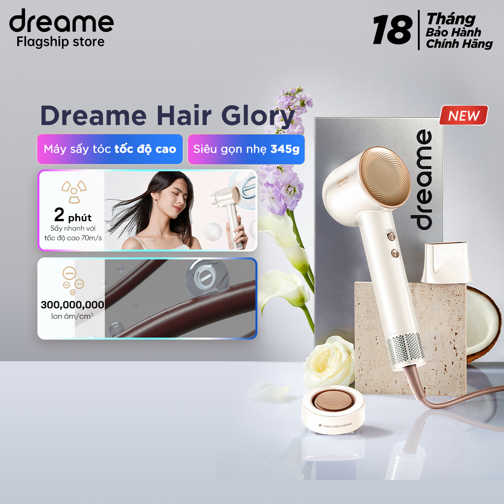 Máy sấy tóc Dreame Glory Standard - Hàng chính hãng