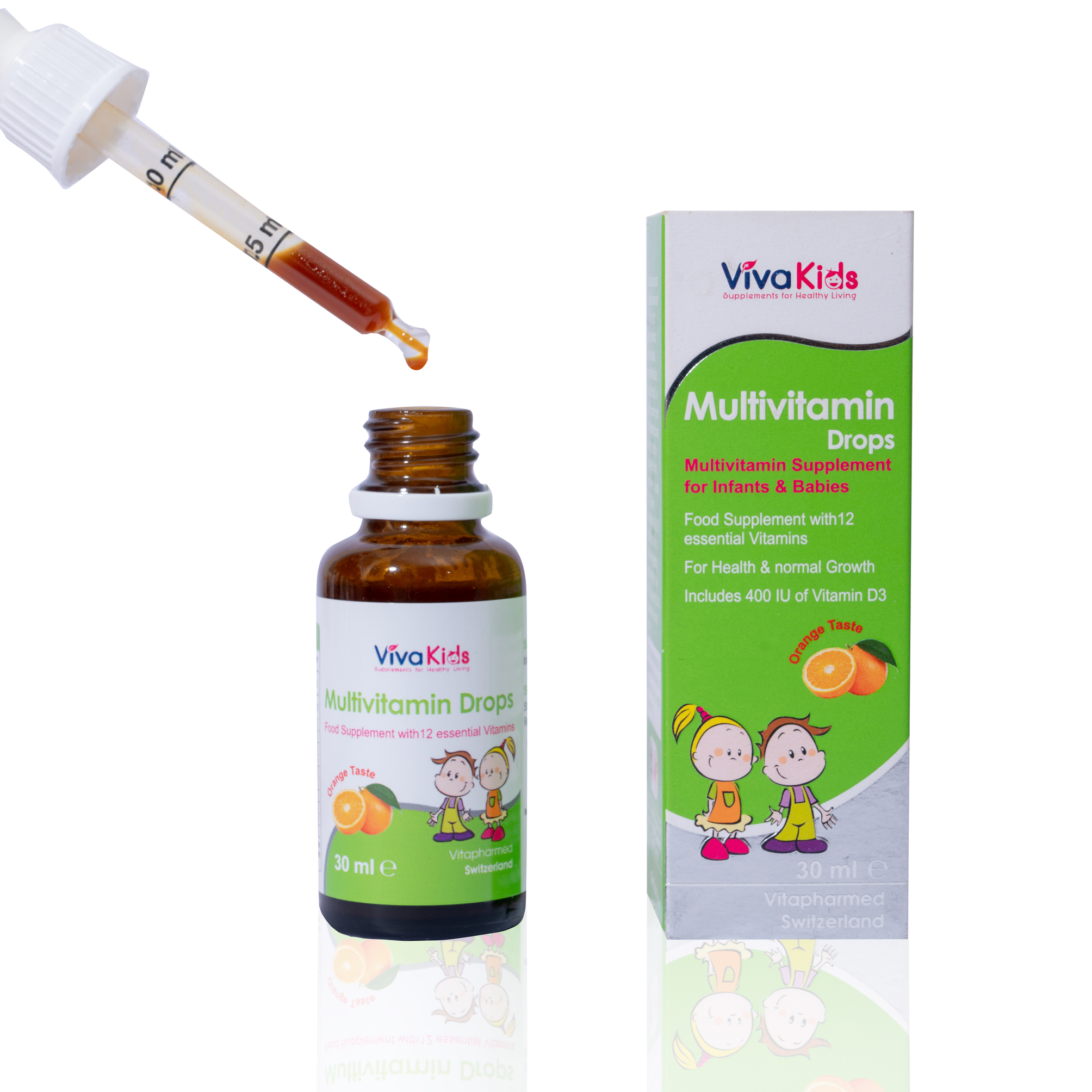 Vitamin Tổng hợp dạng nhỏ giọt Viva Kids dành cho trẻ từ 0 tháng tuổi