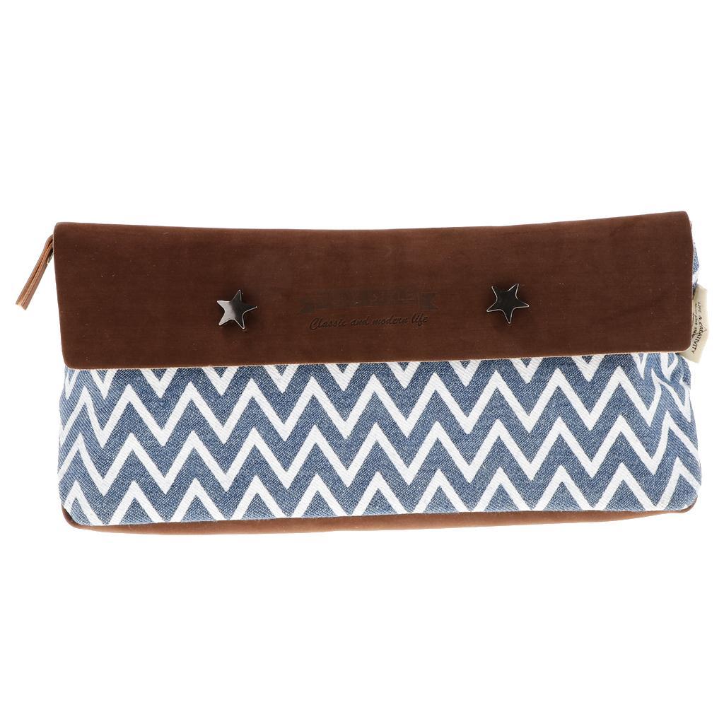 Hot Vintage Pen Pencil Case Bag Cosmetic Makeup Bag