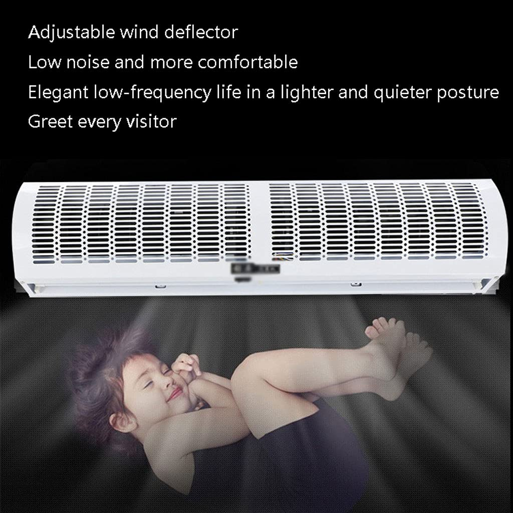 Rèm Gió Thổi Khí Có Điều Khiển Từ Xa, Máy Cắt Gió Điều Hòa Air Curtain Blower FM-125-10