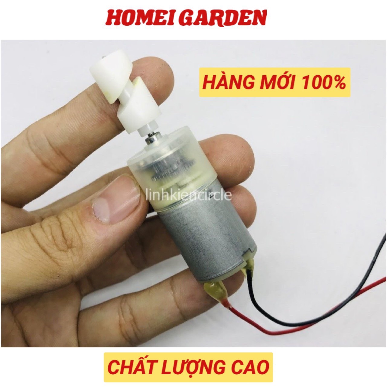 Motor mô tơ giảm tốc mini điện áp 3v - 5v tốc độ nhanh bánh răng kim loại - KG005