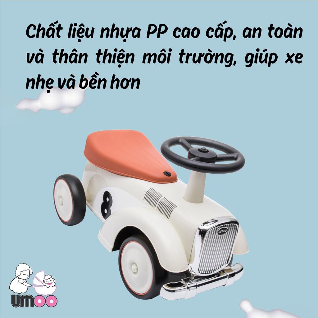 Xe Ô TÔ chòi chân UMOO cho bé dáng cổ điển cực sang