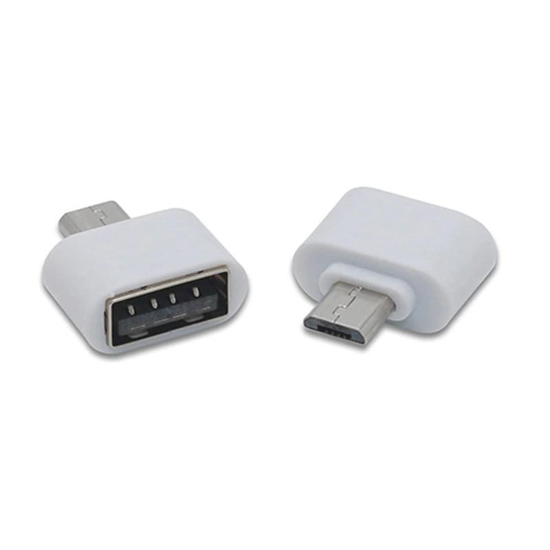 Đầu chuyển đổi USB sang micro USB, Đầu OTG chuyển đổi dữ liệu giao diện Micro USB sang USB cho điện thoại, máy tính bảng