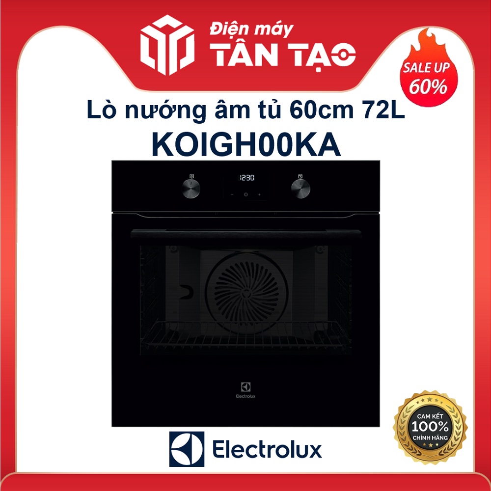 Lò nướng âm tủ Electrolux 72L - KOIGH00KA - Hàng chính hãng