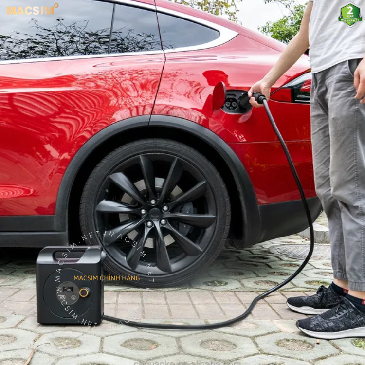 Sạc di động cao cấp ô tô điện Vinfast VF5 ev - Sạc di động cao cấp 3,68KW chính hãng Macsim