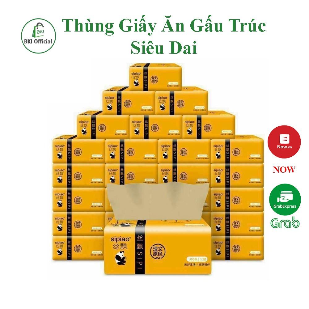 Thùng Giấy Ăn Gấu Trúc Siêu Dai 30 gói