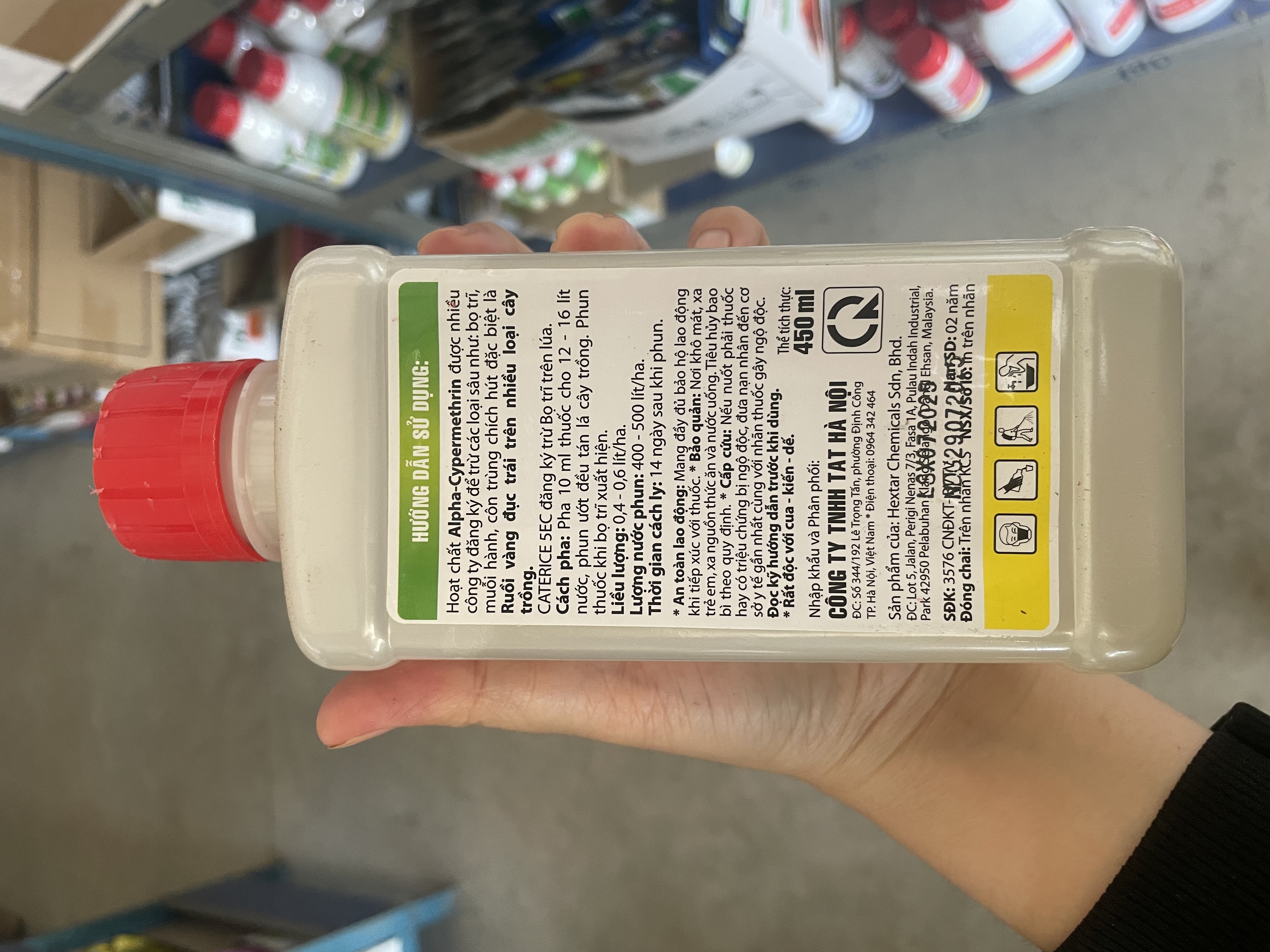 Thuốc trừ sâu Đặc trị ruồi vàng, bọ trĩ, muỗi hành