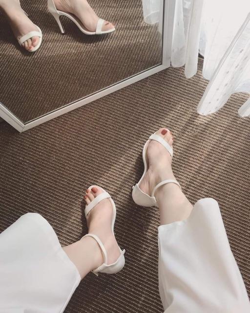 SD66 - Sandal gót nhọn quai mảnh VNXK