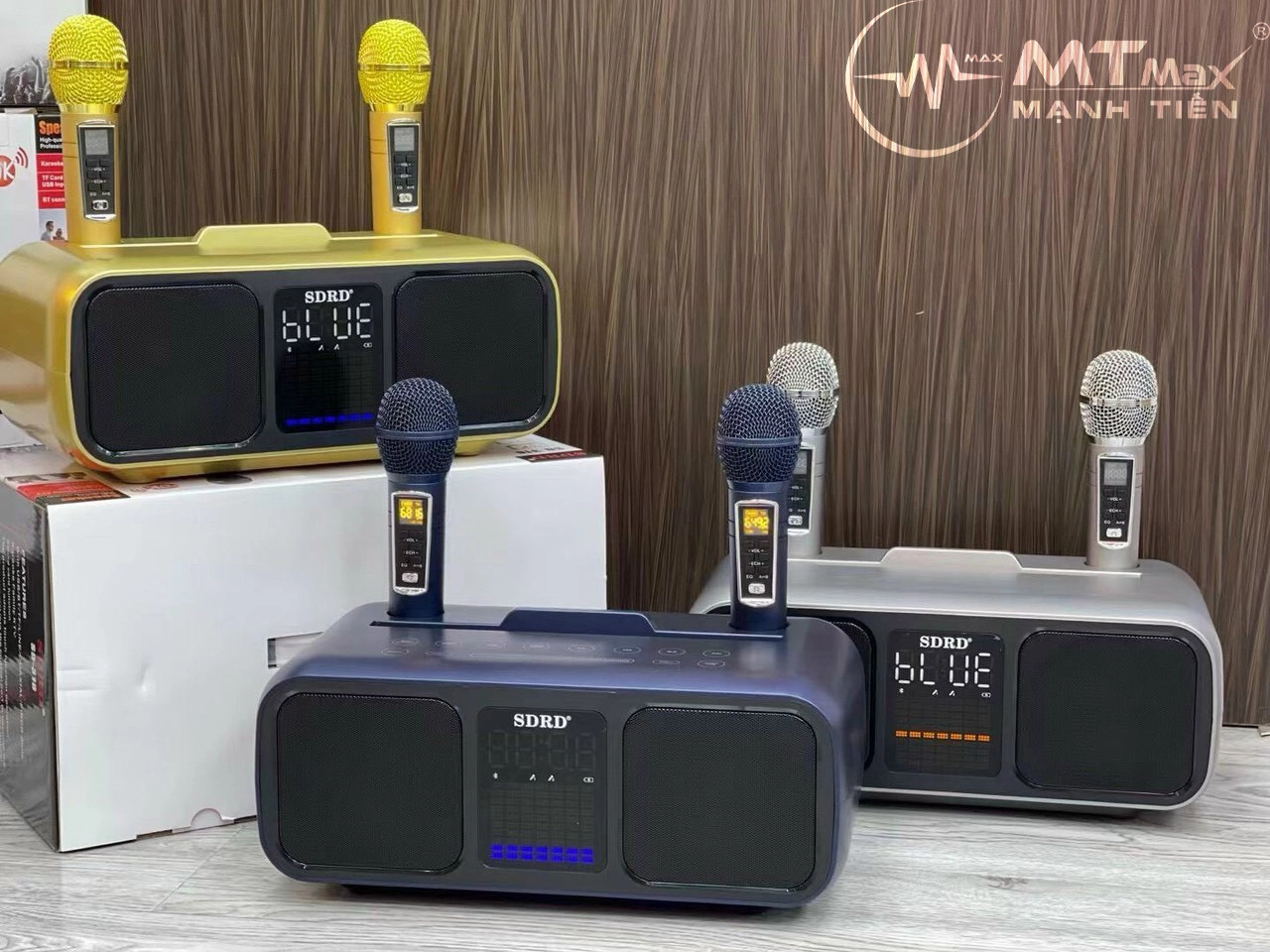 Loa karaoke bluetooth SD318 âm thanh hay nhỏ gọn phiên bản cao cấp