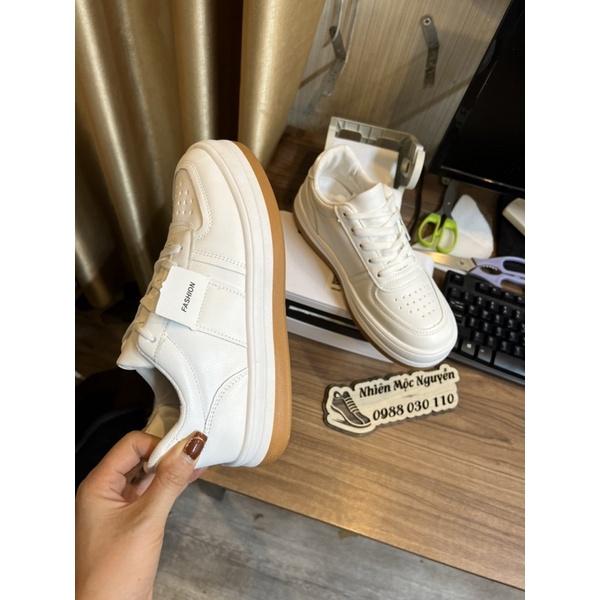 Giày thể thao nữ, sneaker nữ hàng đẹp đế bánh mì siêu êm phong cách Hàn Quốc dễ thương