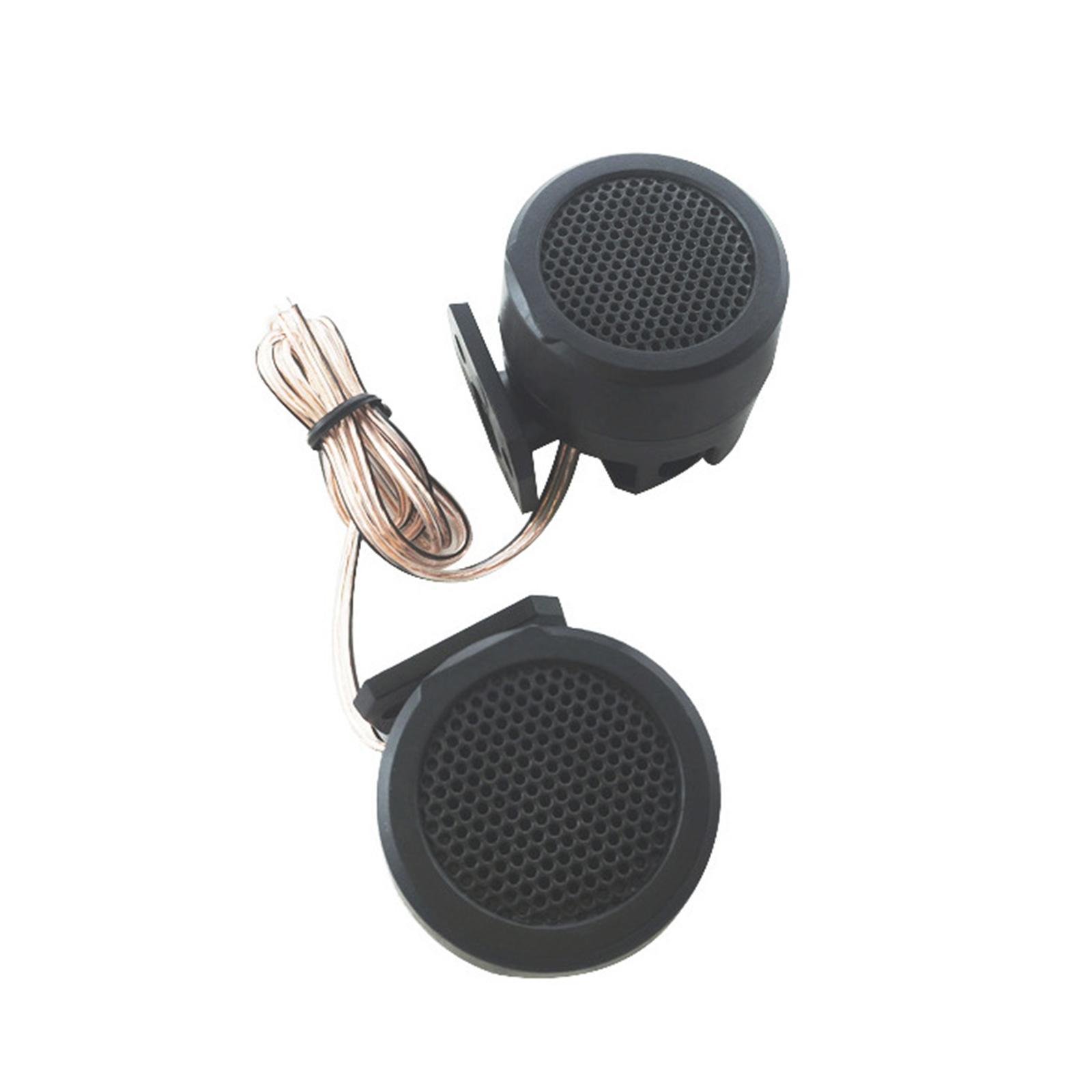 2 Pieces Car Stereo Speaker Dome Tweeter 500W Maximum Power Loudspeaker