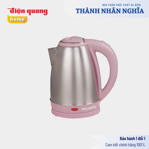 Ấm đun nước siêu tốc Điện Quang ĐQ EKT14 1518 Xanh Dương ( 1500W, 1.8L, inox 201 mờ, nhựa PP ) Hàng chính hãng