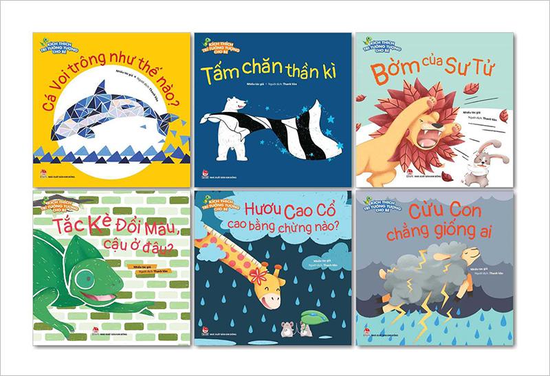 Kim Đồng - Combo Kích thích trí tưởng tượng cho bé