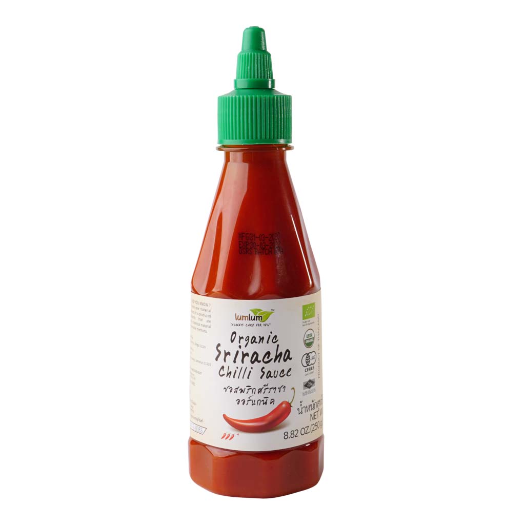 [HSD 5.2023] Tương Ớt Sriracha Hữu Cơ Lumlum Organic Sriracha Chilli Sauce 250g