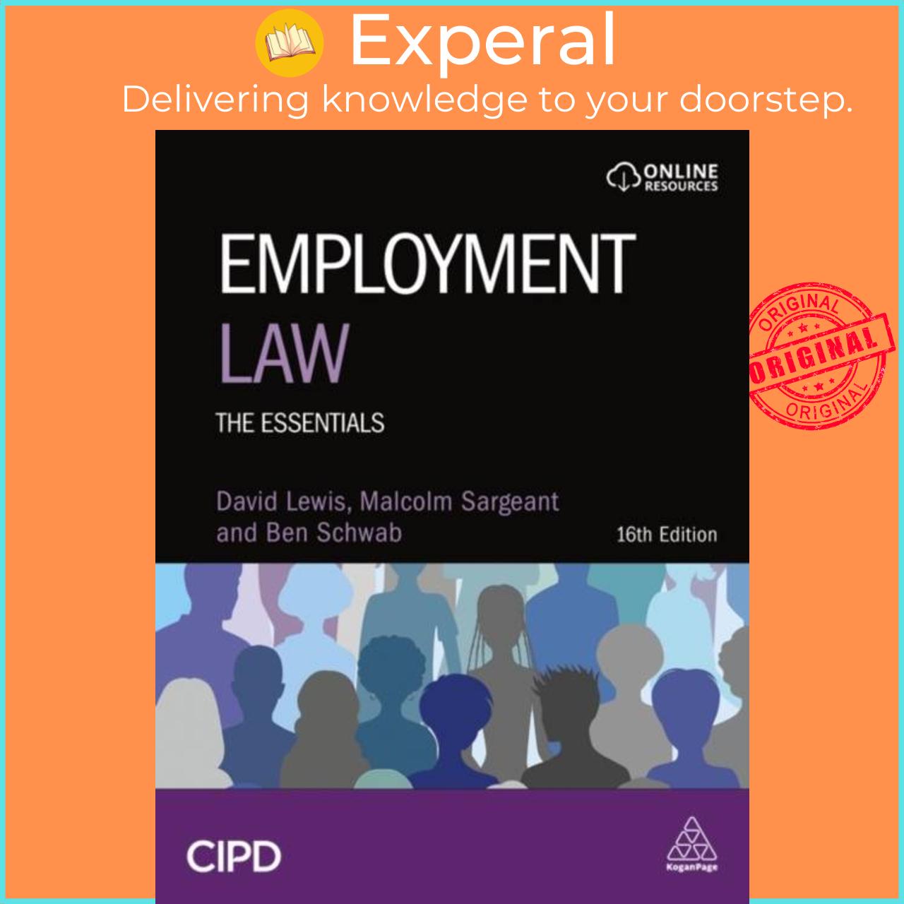 Sách - Employment Law - The Essentials by David Balaban Lewis (UK edition, paperback)