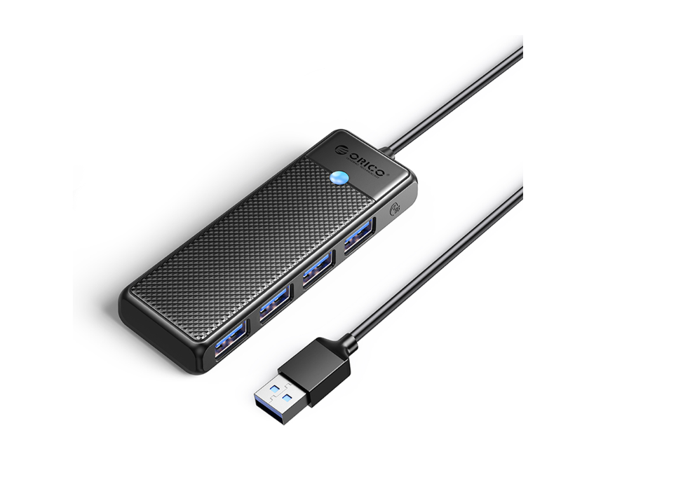 Bộ chia Hub USB ra 4 cổng USB 3.0 Orico PAPW4A-U3 - Hàng chính hãng