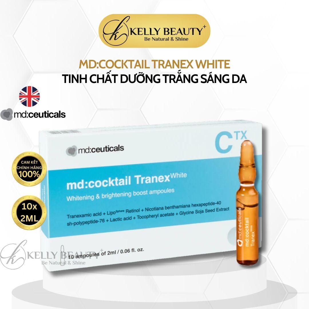 Tinh Chất Trắng Sáng Da MD:Cocktail Tranex White - MD:Ceuticals | Kelly Beauty